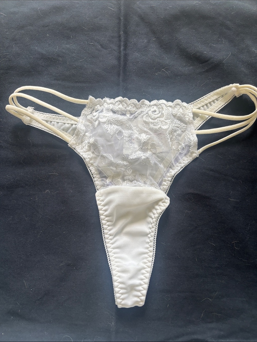 Fredericks Of Hollywood White Thong